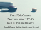 Free FDA Online Program about FDA's Role in Public Health